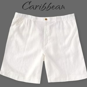 Caribbean Brand Linen Shorts